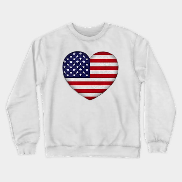 America we love you Crewneck Sweatshirt by daghlashassan